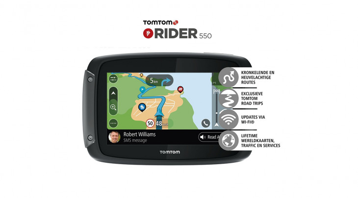 TomTom Rider 550 specificaties